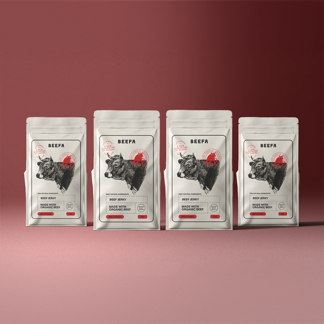 Organic Beef Jerky – High Protein Snack for Sports and On the Go – Beefa